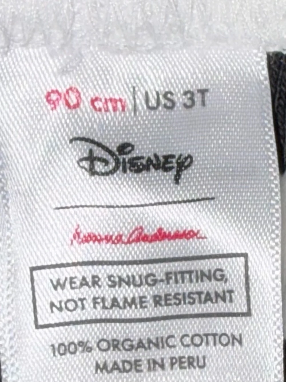 Hanna Andersson X Disney Mickey Mouse short unisex pajamas sz 3T NWT